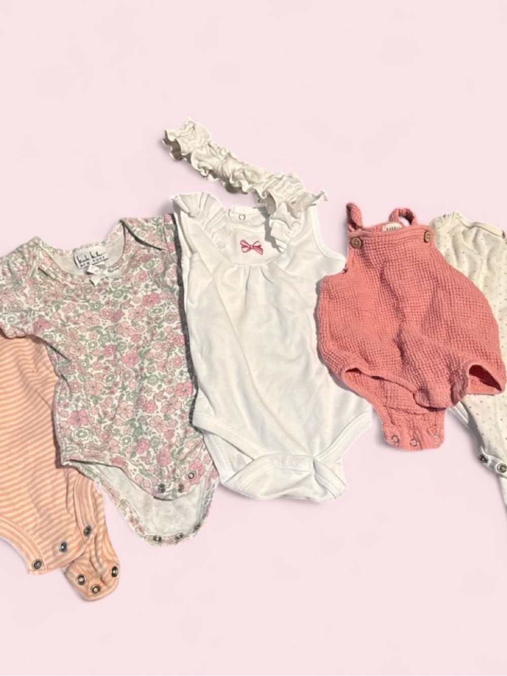 Bundle Baby Girls Bodysuits